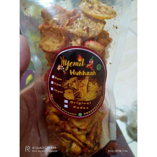 

kerupuk seblak pedas