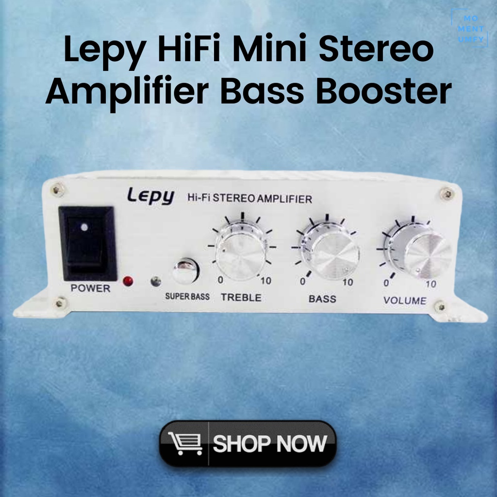 Lepy Aksesoris Audio Mesin Modul Power Speaker HiFi Amplifier Mini Bluetooth Wireless Speaker Subwoo