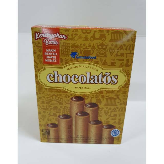 

Chocolatos wafer roll (box)