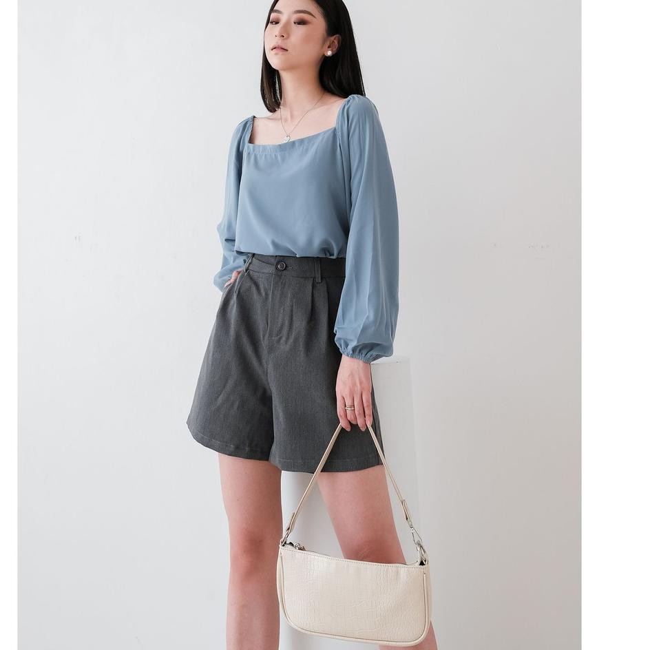 Grosir TKJ Hebe Long sleeve korean top ✼ Serba Murah