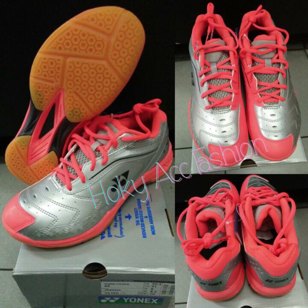 Sepatu Yonex SHB 65 EX silver   Original