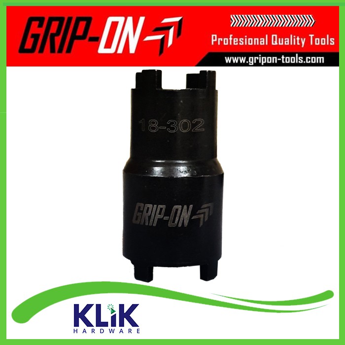 Grip On Kunci Mur Kopling - Treker Mahkota - Double Crown Socket 1/2 Inch