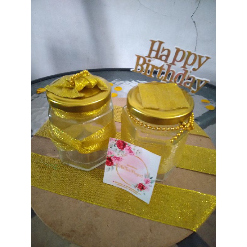 

Jar Hias Gold File Premium Kode G4
