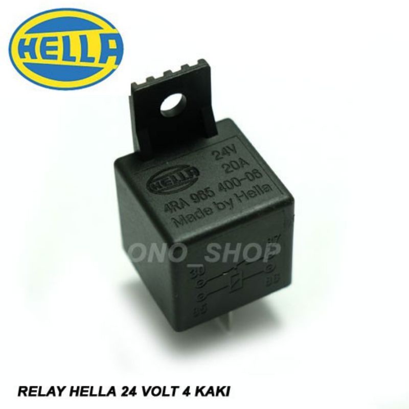 relay 24 volt/otomat hella 24 volt