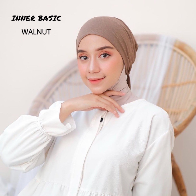 HIJABQA - Inner Basic / Inner Tali / Ciput Tali / Ciput Keong / Ciput Arab / Dalaman Hijab