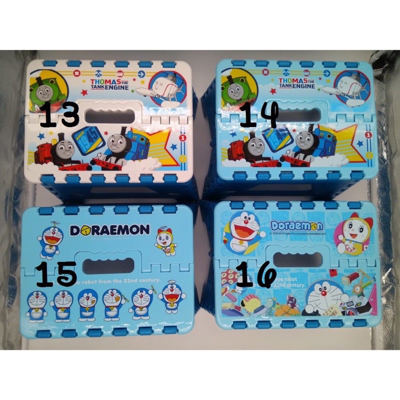 Bangku Lipat Hello Kitty Melody Doraemon Thomas Gudetama Twin star Kursi Folding travel