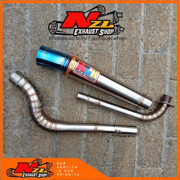 Knalpot NLK 32MM PNP EGO/NOUVO/EX5/WAVE100/110/125/KRISS100/110/DASH110/125/SRL115FI