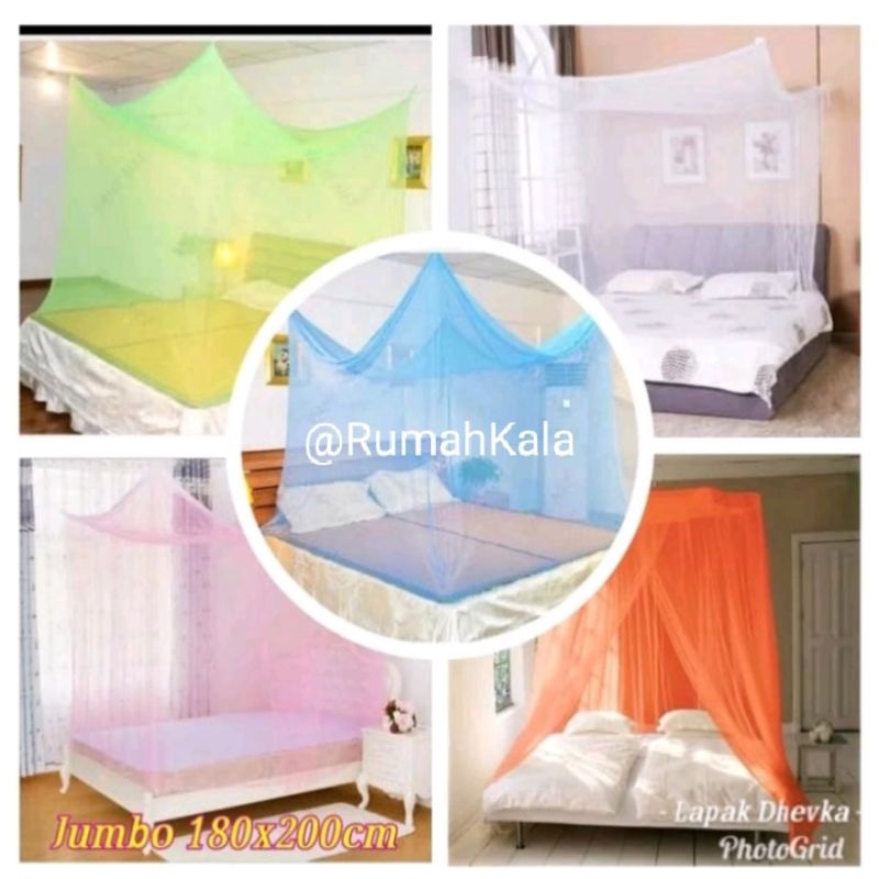 Kelambu Jumbo 180x200 cm Manohara kelambu anti nyamuk