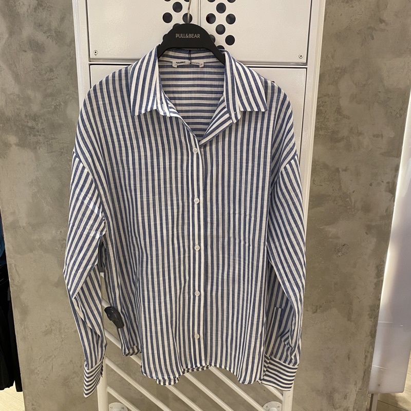 Jastip Kemeja Linen Pull&Bear Women Original Store