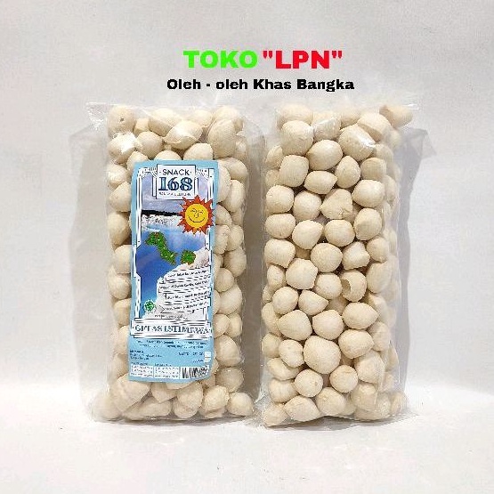 Getas Merk 168 Bangka 250gram - Biru Bulat