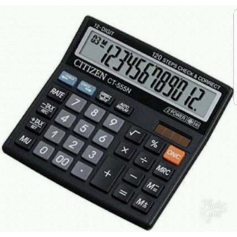 Kalkulator Citizen CT 555 N . Kalkulator 12 Digit