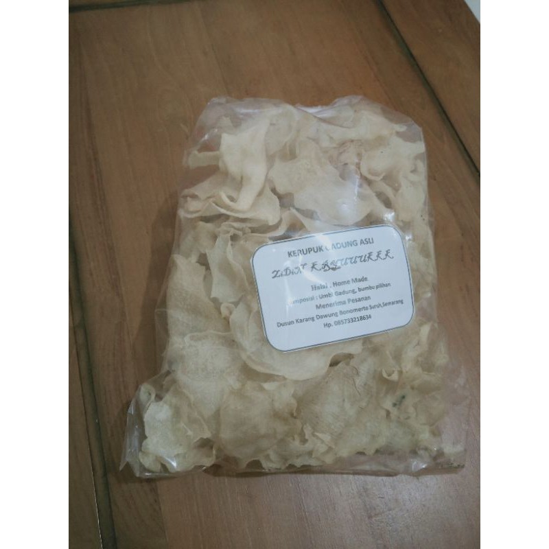 

Keripik Gadung (Mentah) 500 g