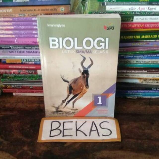 Biologi kelas 10 X 1 SMA Erlangga Kurikulum 2013 Revisi Kelompok Peminatan - Irnaningtyas