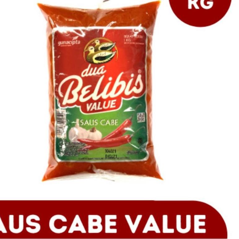 

Miliki DUA BELIBIS VALUE SAOS CABE 1kg