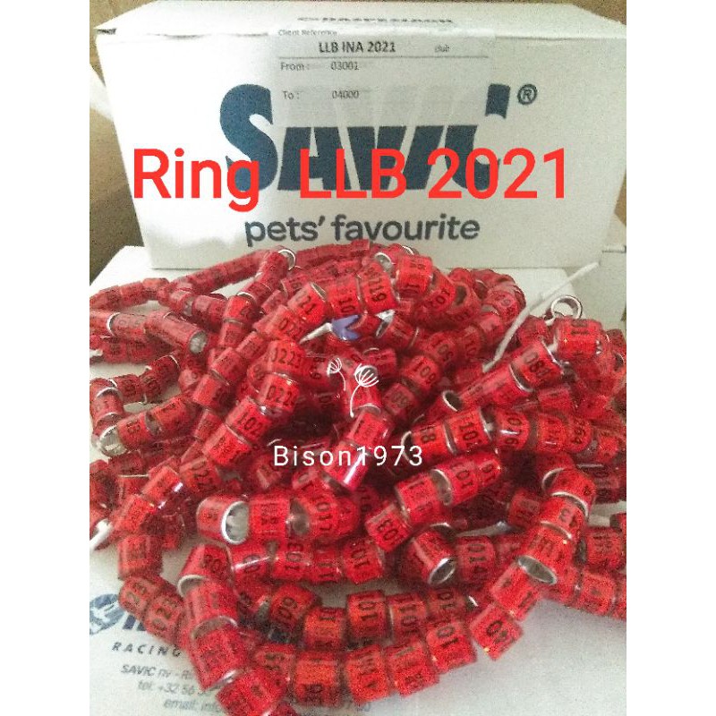 RING MERPATI POS/RACING PIGEON LLB-RI 2021