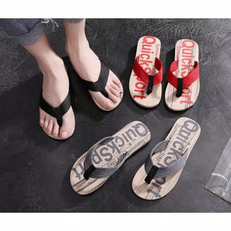 sandal distro japit tali webing casual Quick sporf