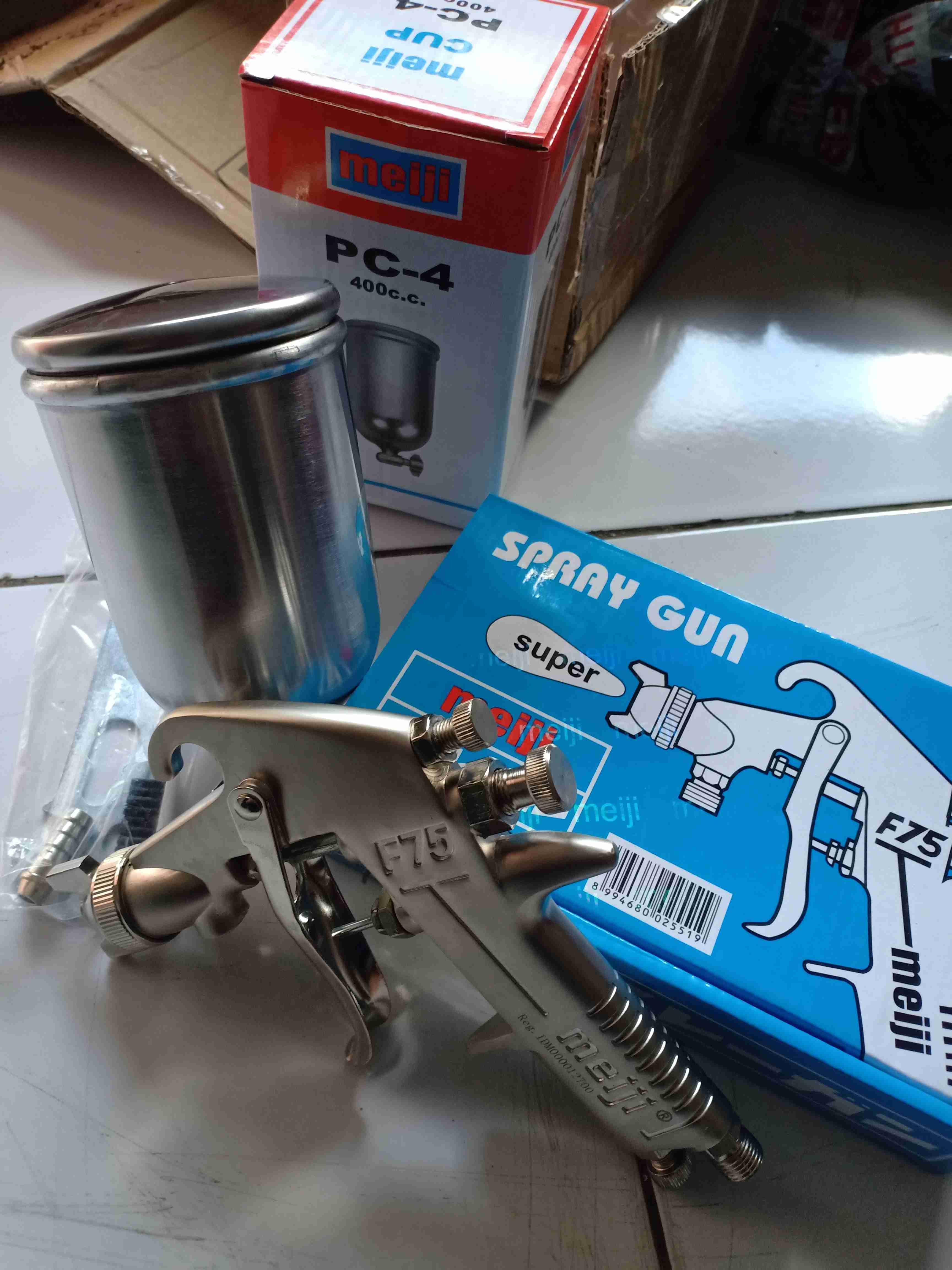 Spray Gun Meiji F75 Premium Original