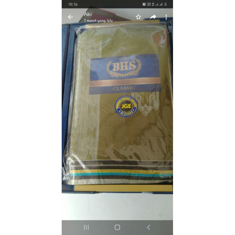 Sarung BHS classic jacquard