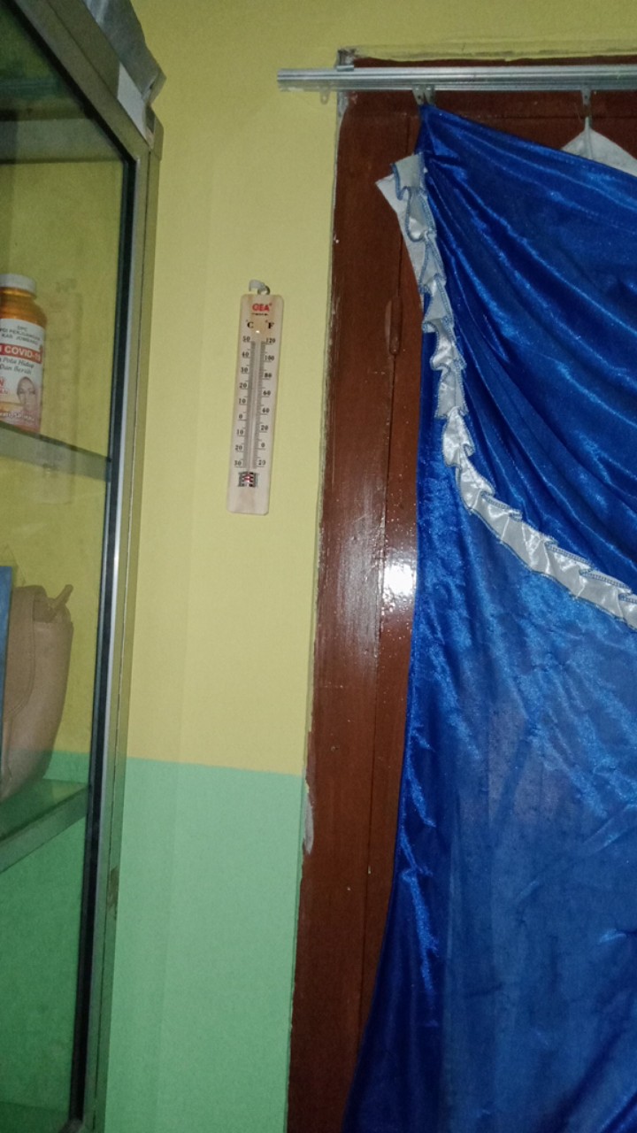 Termometer Thermometer Ruang Ruangan Kayu Gea