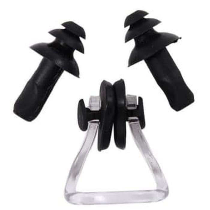 Clip Klip Penutup Hidung dan Penyumbat Telinga Renang Diving Snorkling