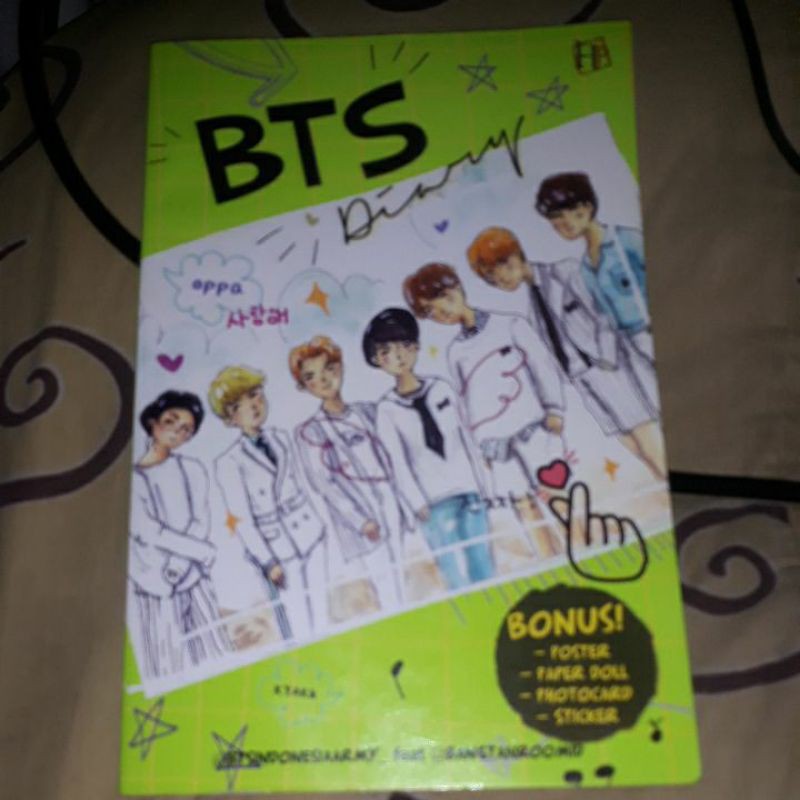 Buku BTS Diary (second)