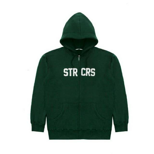 Jaket distro cowok original starcross warna hijau