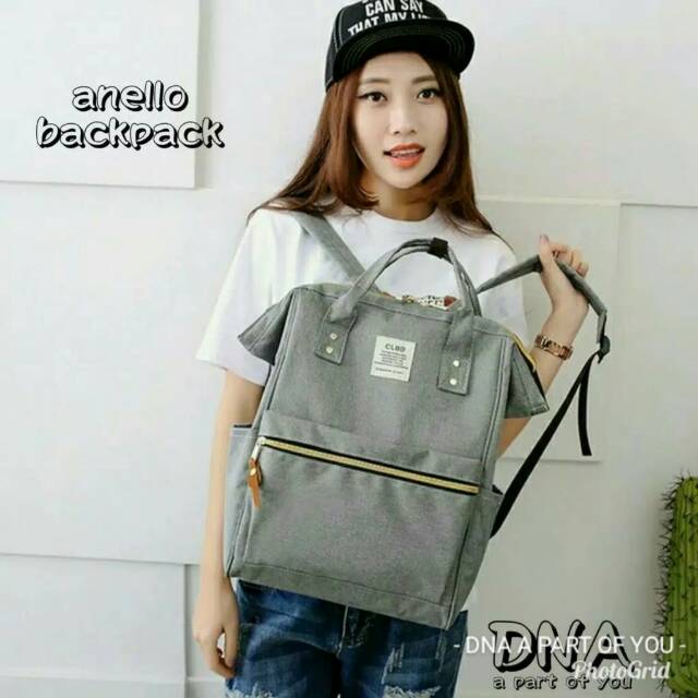 Backpack anelo polos tas ransel wanita mewah harga murah tas lokal