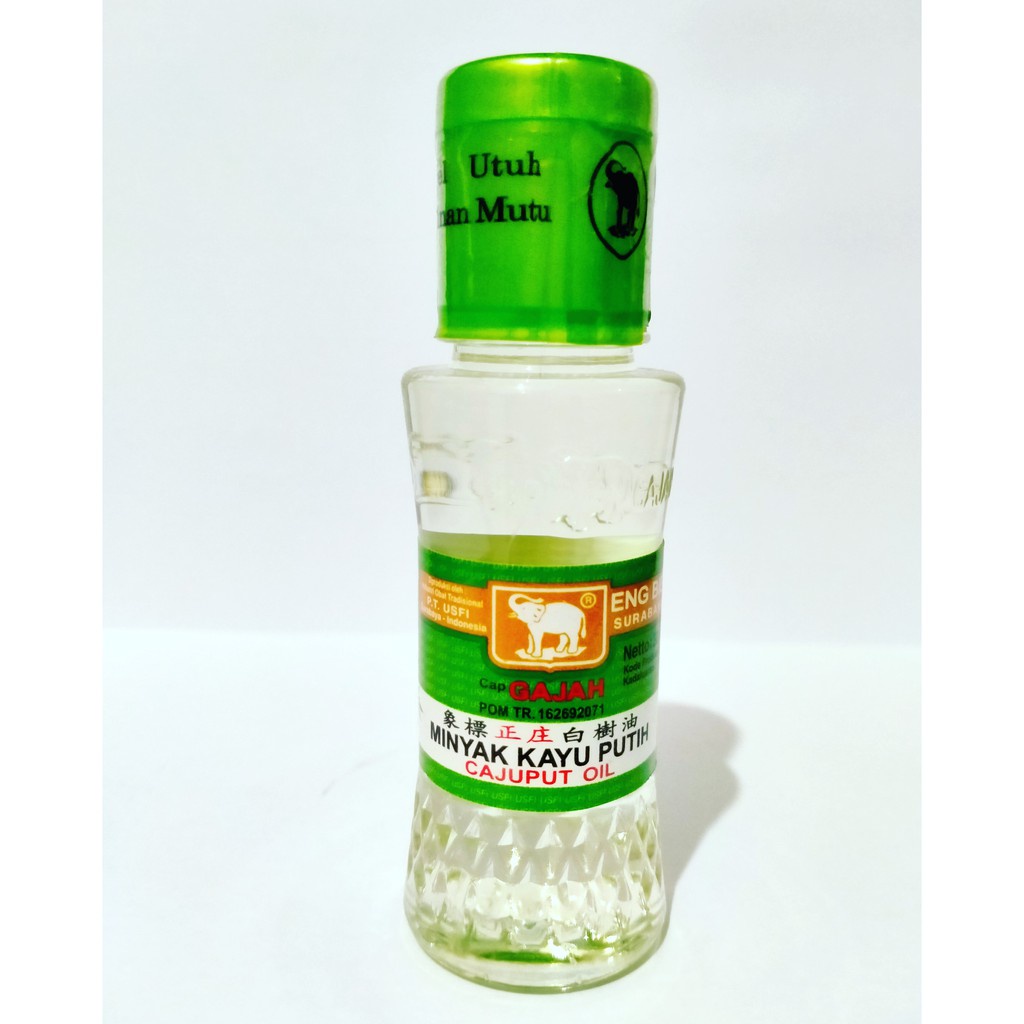 GAJAH MINYAK KAYU PUTIH 15ml//30ml//60ml//120ml