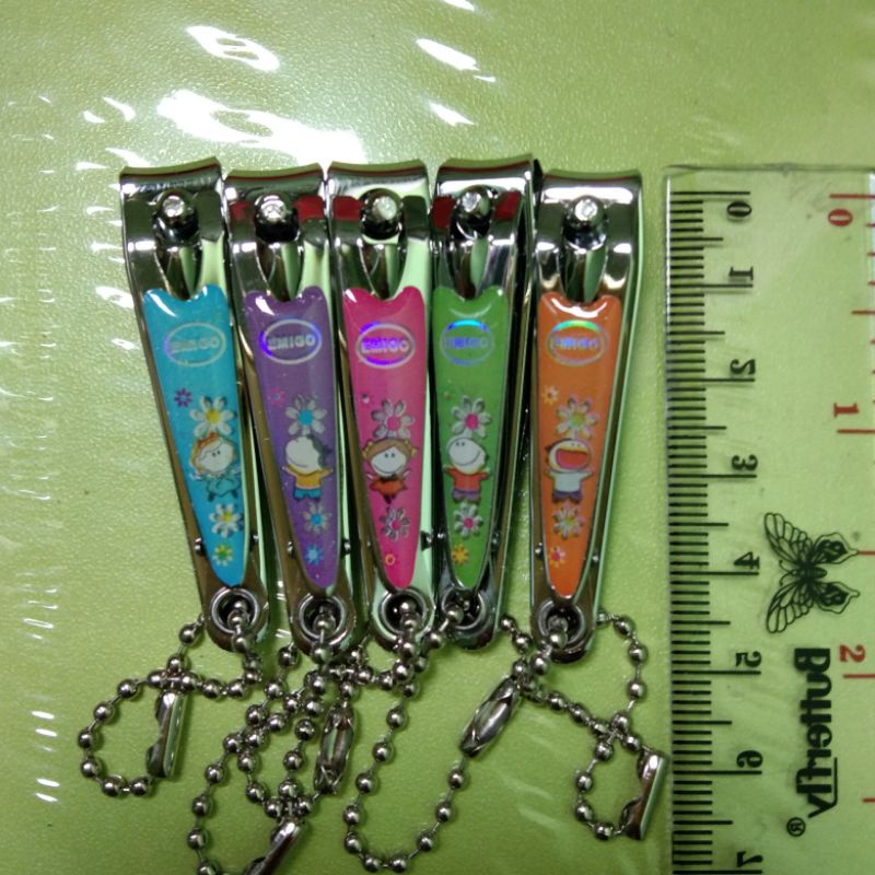 GUNTING KUKU KECIL Pemotong Kuku Bayi Nail Clipper Kecil Tajam Stainless Steel Karakter Lucu