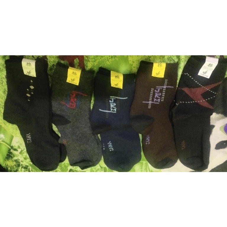 Kaos kaki  kerja pabrik kantor Premium Solid 3 PASANG