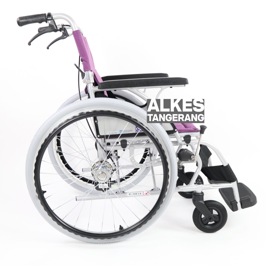 Kursi Roda Jepang Kawamura Type CHL Lightweight Wheelchair - Bahan Aluminium Kuat dan Ringan