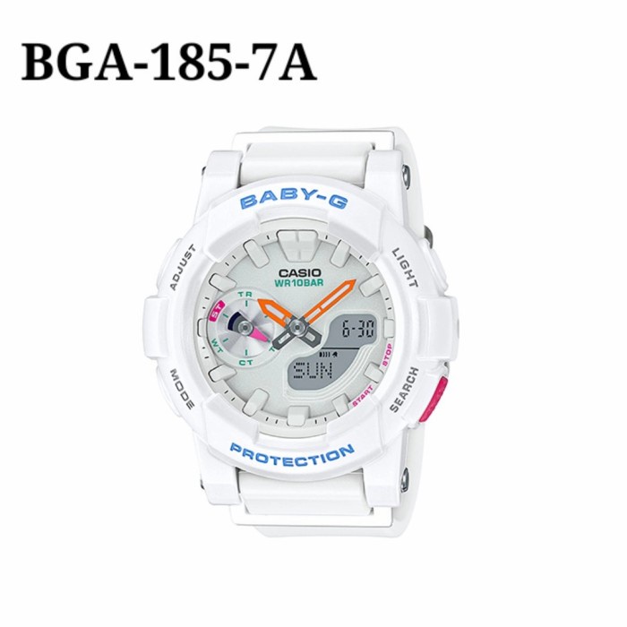 Jam Tangan Wanita Merk Casio BabyG Baby G Type Bga185 Bga 185