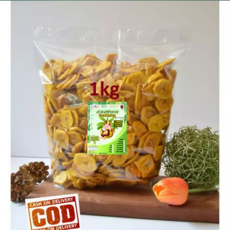 Jual Sultan Banana Keripik Pisang Rasa Manis Madu Indonesia Shopee