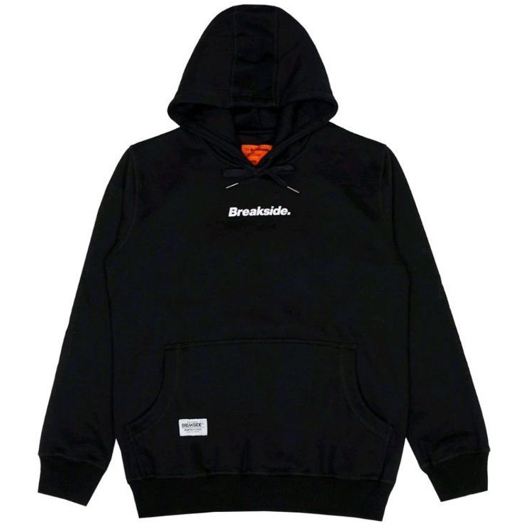 Breakside Hoodie Simple Type - Black Catton