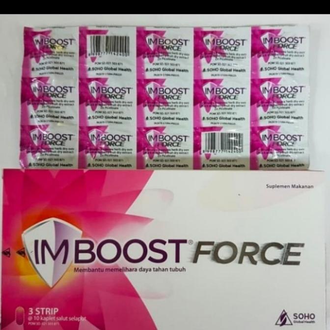 

imboost force 1box 30caplet ---Terbaru---