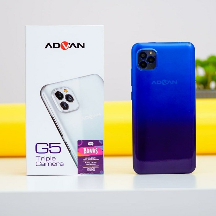 ADVAN G5 4/32 TRIPLE CAMERA NEW GARANSI RESMI ADVAN