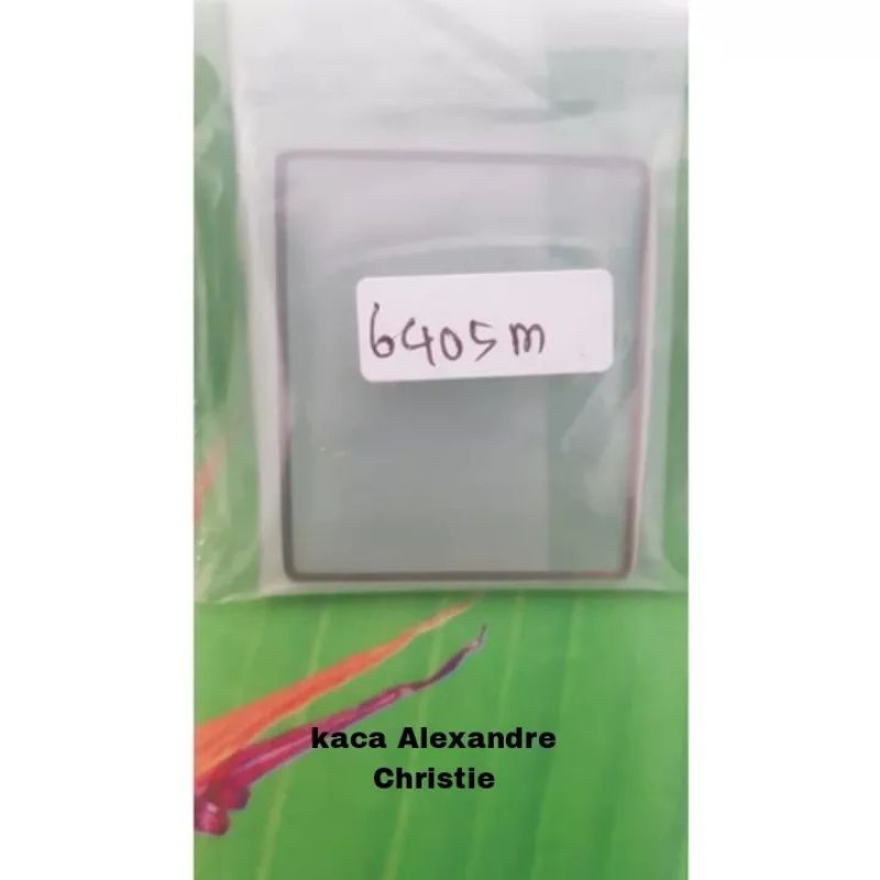 kaca jam tangan pria Alexandre Christie 6405m original