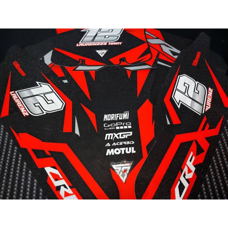 decal stiker fullbody crf Glitter doff