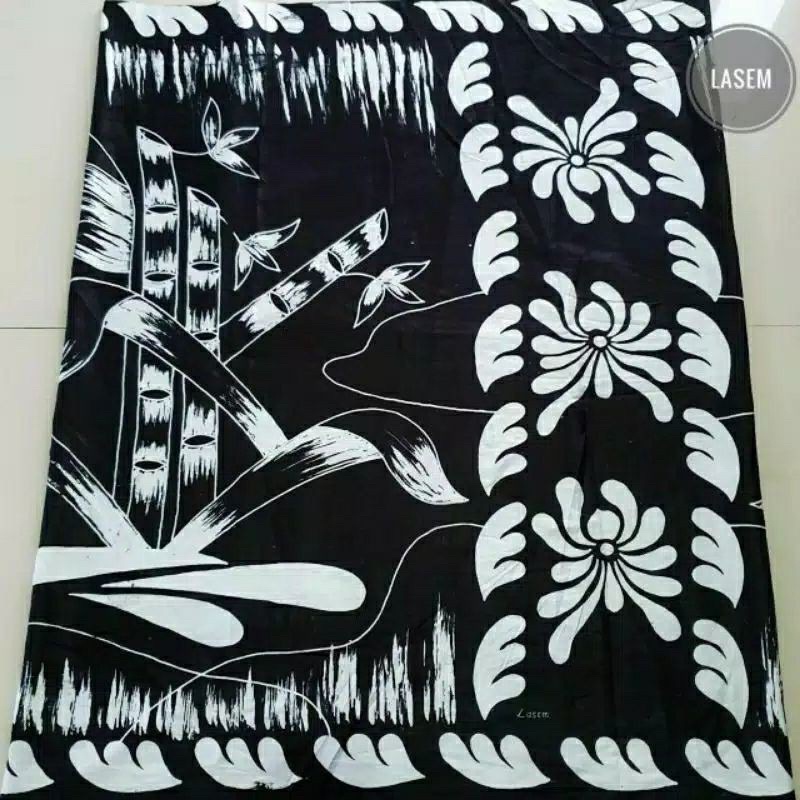 Sarung Santri Goyor / Sarung Santri Santung Halus / Sarung Santri Batik Wayangan Monocrome /Bisa Cod