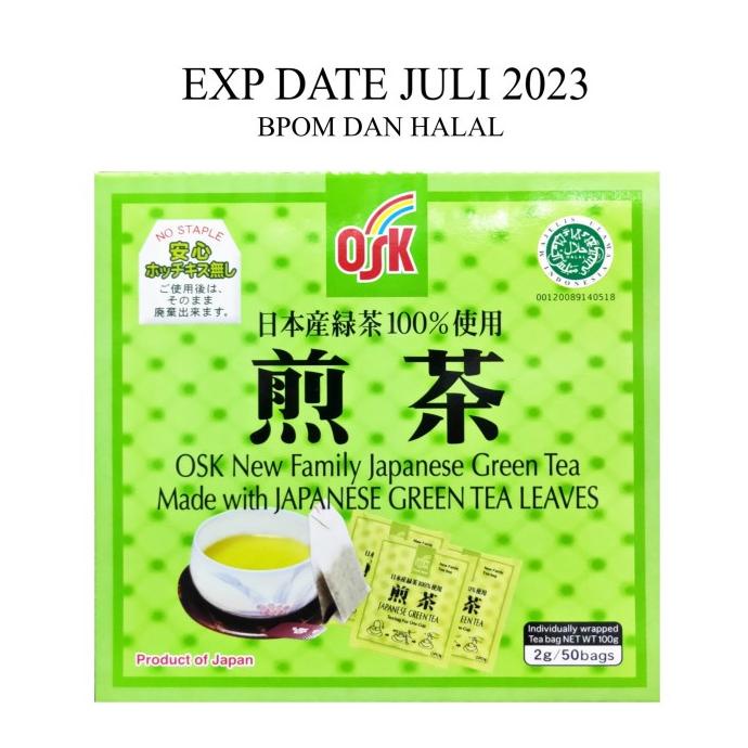 

[ COD ] OSK Japanese Green Tea Teh Hijau Jepang detox LIMITED EDITION Kode 671