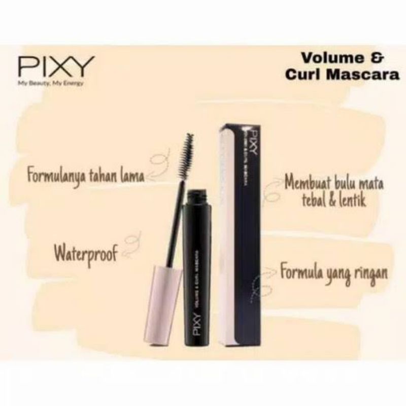 Pixy Big Bang Mascara - Volumizing Mascara With Vitamin E