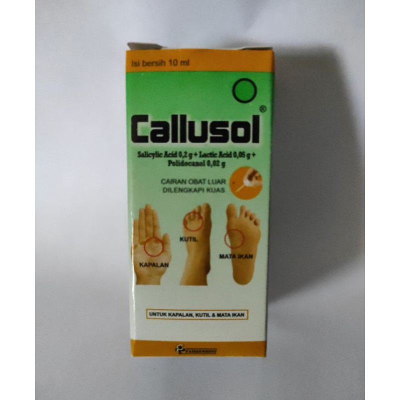 CALLUSOL ORIGINAL OBAT MATA IKAN, KUTIL, KAPALAN