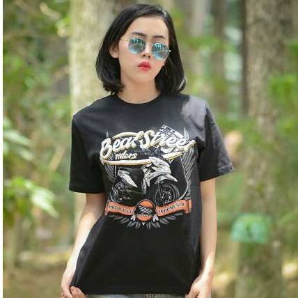 kaos bikers beat street baju honda beat street kaos honda beatstreet kaos motor honda beat street