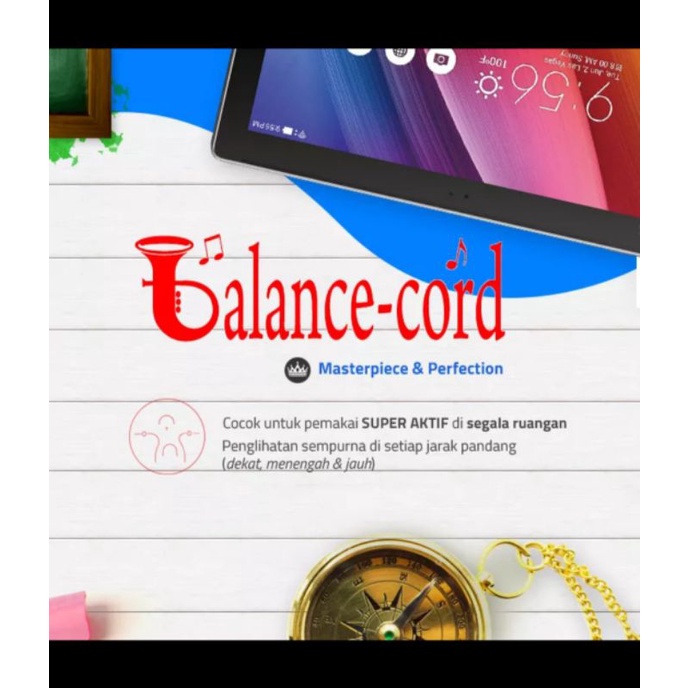 LENSA PROGRESIF BALANCE CORD SUNSIBLE 6 GREY/ BROWN / SATIN GREEN / SATIN BLUE PROSES RX BY DOMAS