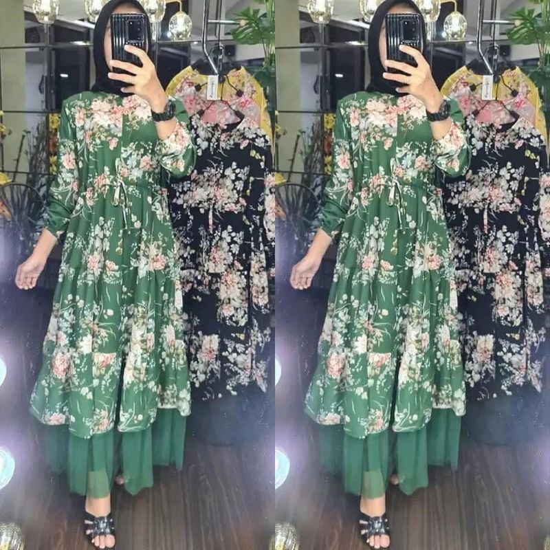 Maxy tutu Monalisa - Gamis Wanita Muslim