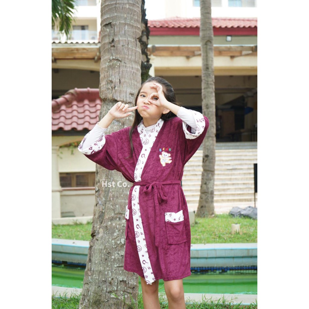 Kimono handuk Anak // 7-10 Tahun