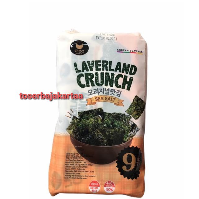 

LEAVERLAND CRUNCH SEA SALT