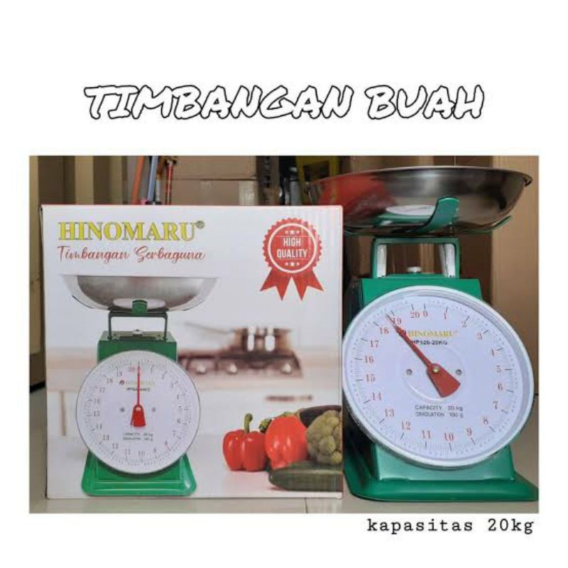 TIMBANGAN BUAH MANUAL 10Kg,  20kg