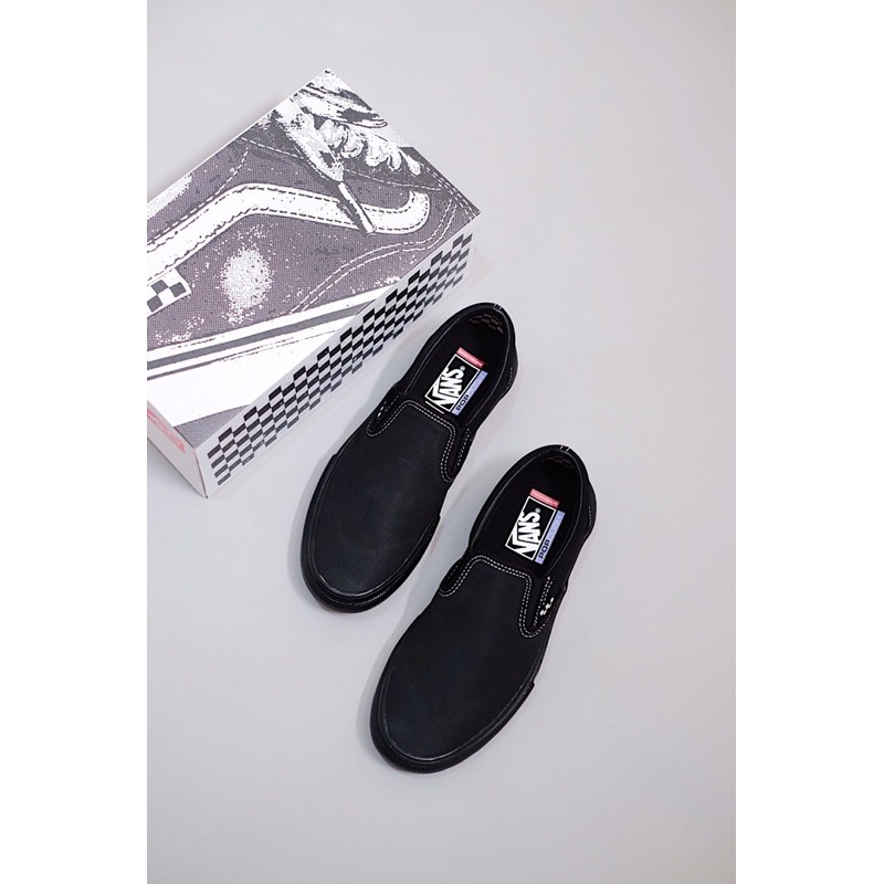 Vans Slip On “Skate Series” All Black 2021 (Popcush Insole)