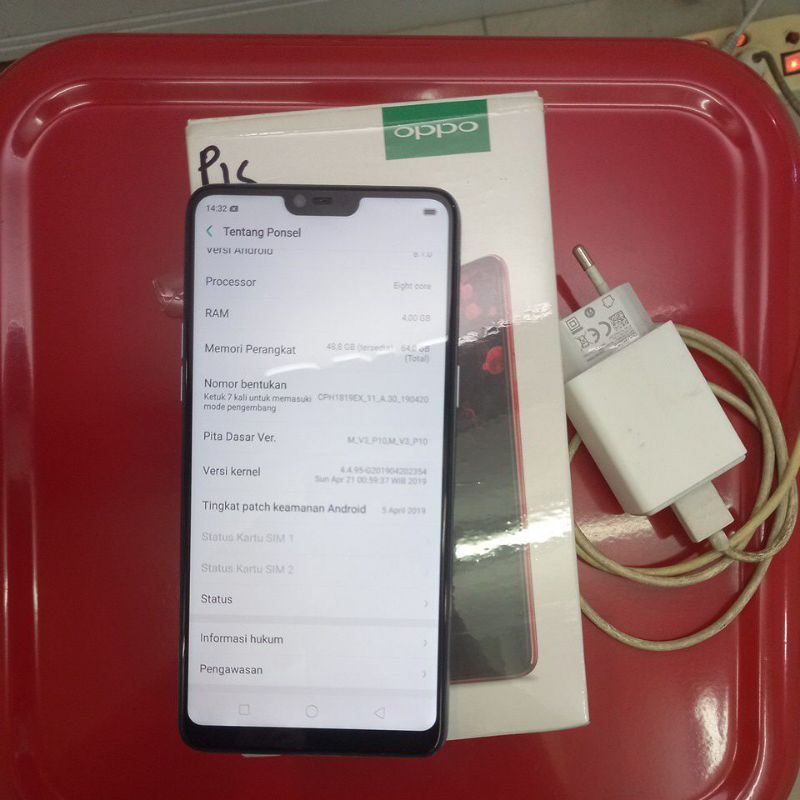 OPPO F7 bekas ram 4/64